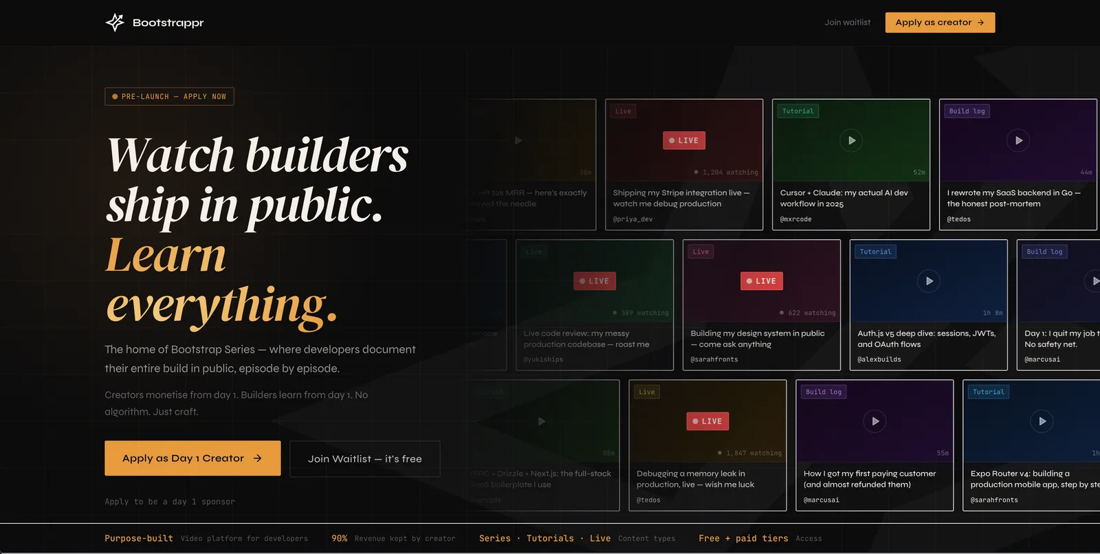 Bootstrappr project by Uppercut Labs