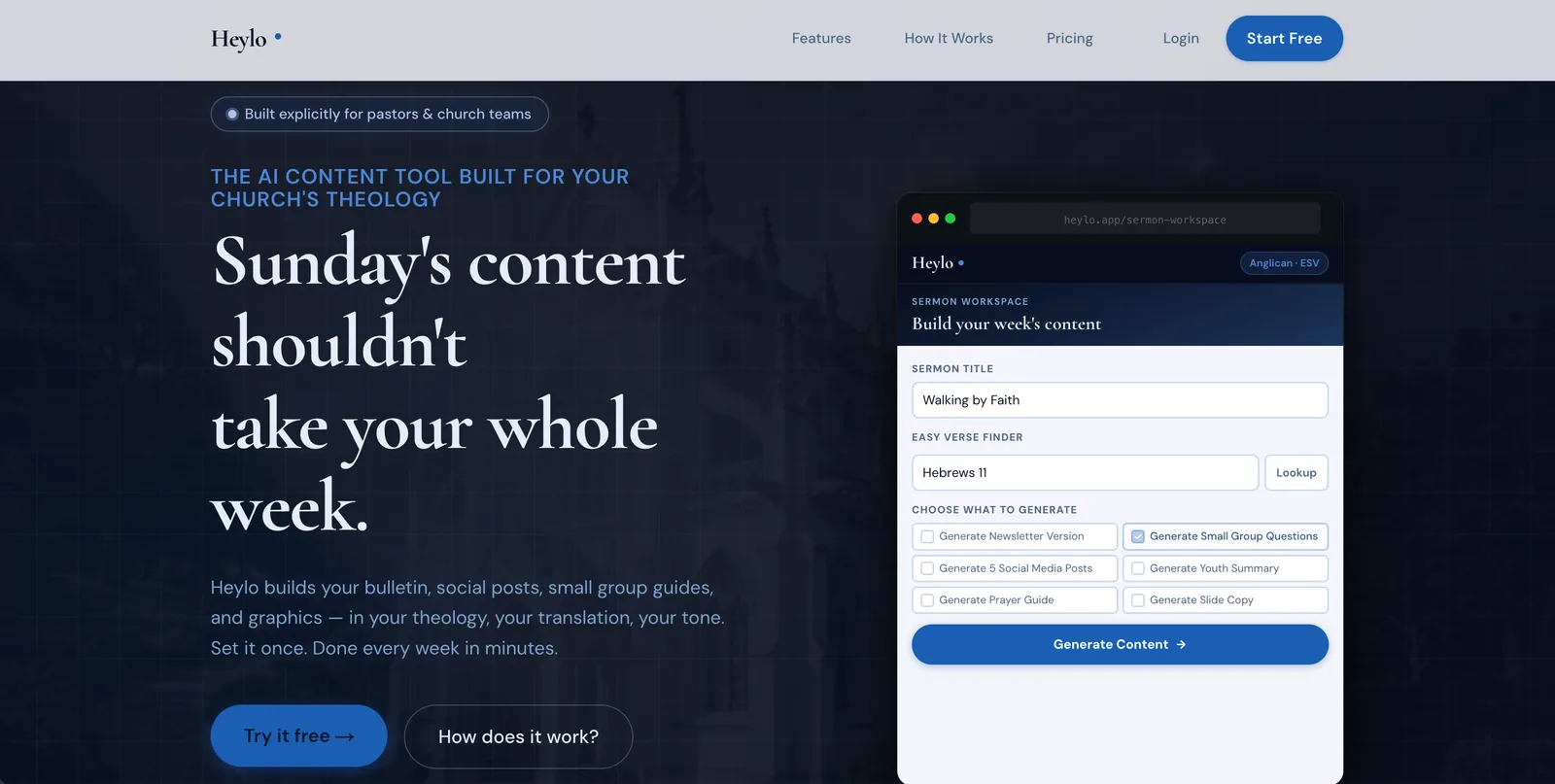 Heylo project by Uppercut Labs