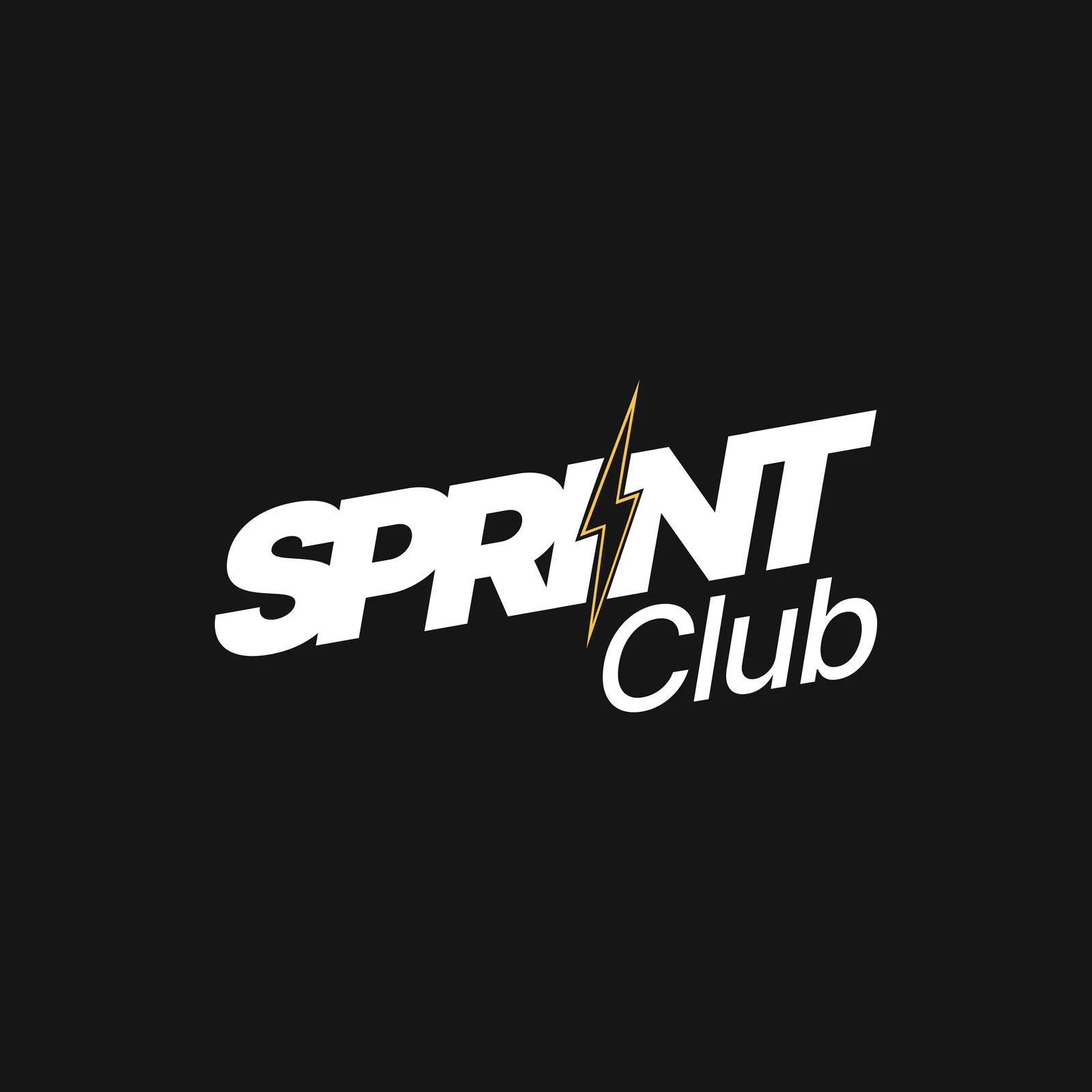 Sprint Club - logo and identity