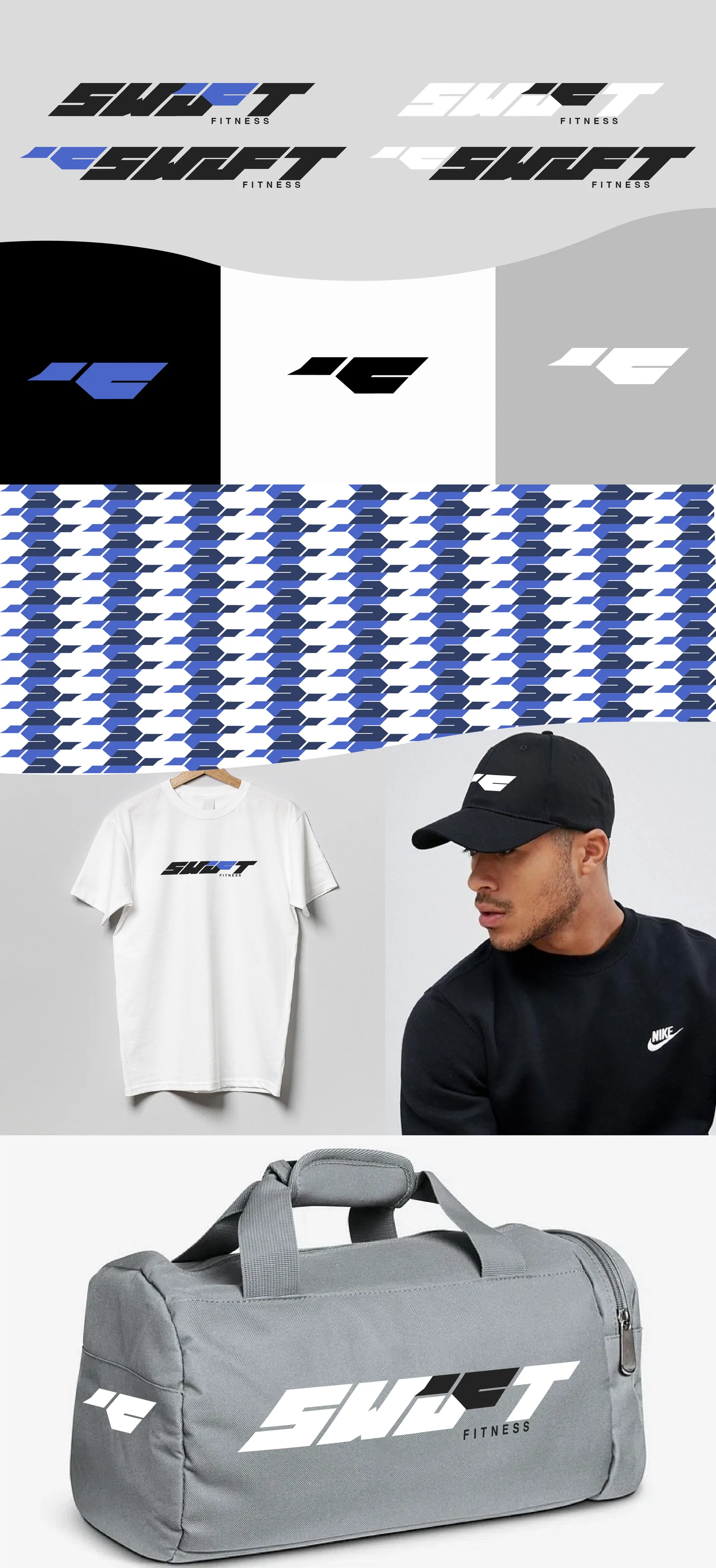 Swift Fitness - brand identity and apparel